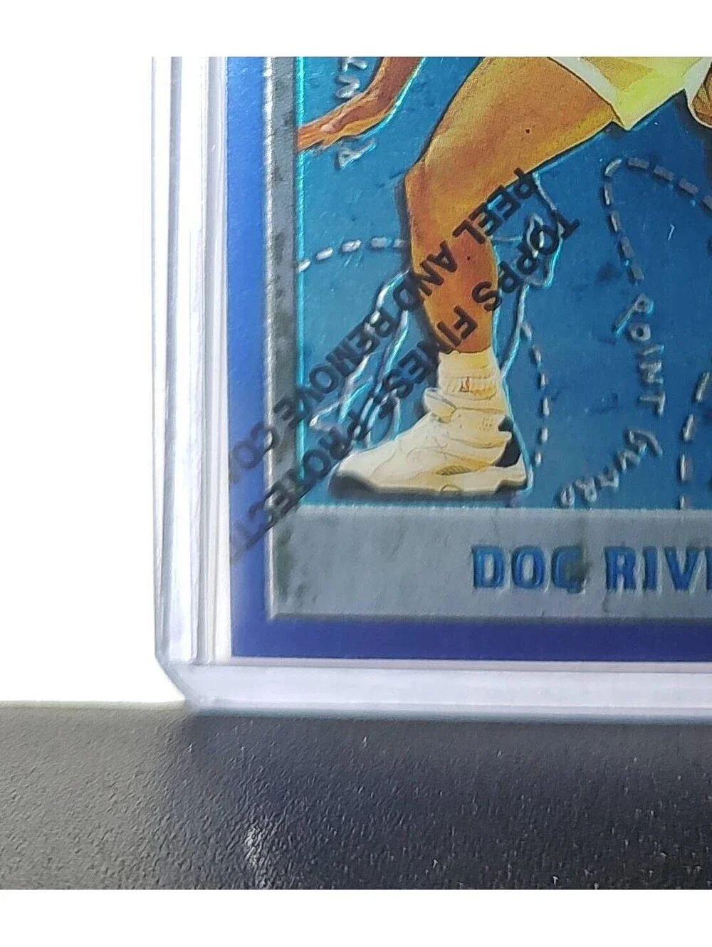 Doc Rivers 1995-96 Topps Finest NBA #212 Card San Antonio Spurs